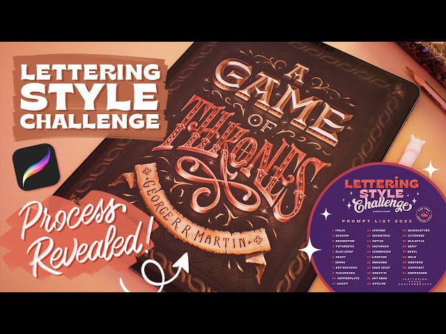 Watch Me Create a Book Cover! #letteringstylechallenge2023