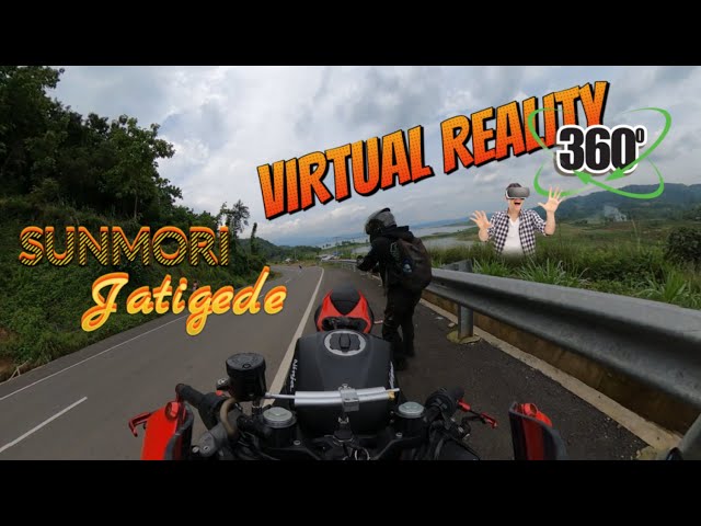 #VR360 Virtual Reality Sensasi Sunmori Lingkar Timur Jatigede Dalam Video 360