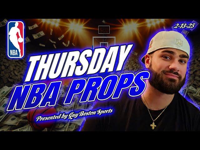 NBA Player Props Today 2/13/2025 | FREE NBA Best Bets and Player Props