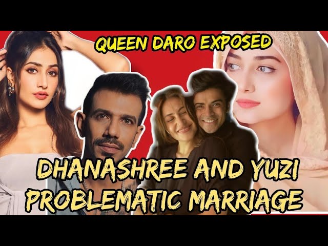 Dhanashree and Yuzi Divorce || Dhanashree Used Yuzi For Money & Fame || Queen Daro exposed