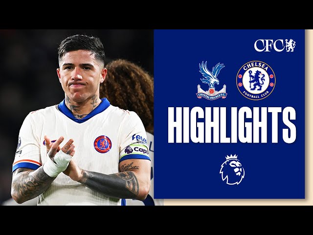 Crystal Palace 1-1 Chelsea | HIGHLIGHTS | Premier League 24/25