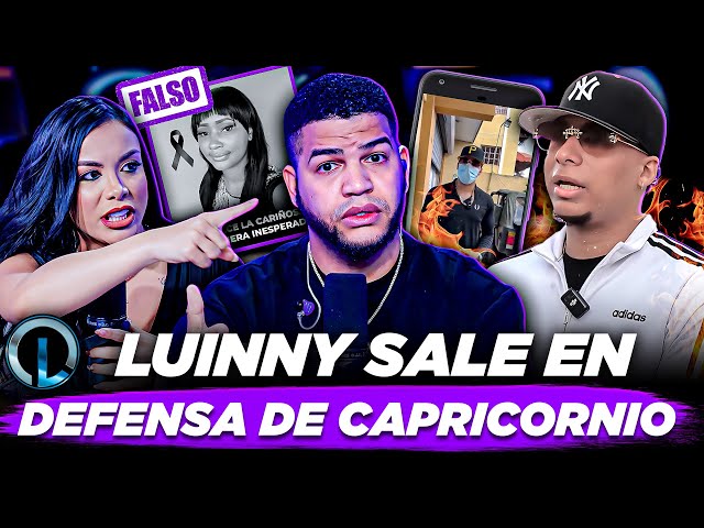 LUINNY EXPLOTA COMO EL DIABLO CON EDWIN DE LA 30, ANAKARINA Y LIRIO POR ACABAR A CAPRICORNIO TV