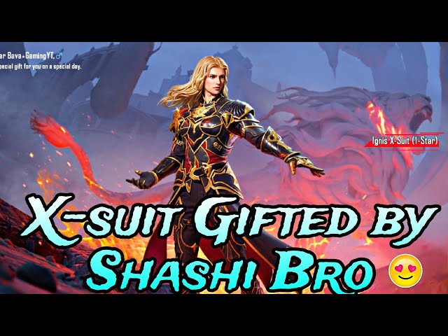 X-suit Gifted by Shashi bro | Thank You Bro ❤️❤️