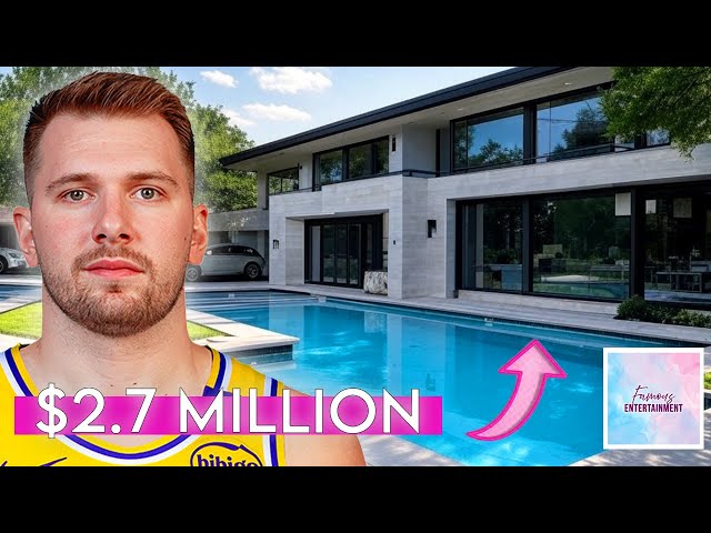 Luka Doncic | NBA Player’s $15 Million New Dallas Home & Trade To Lakers | House Tour 2025