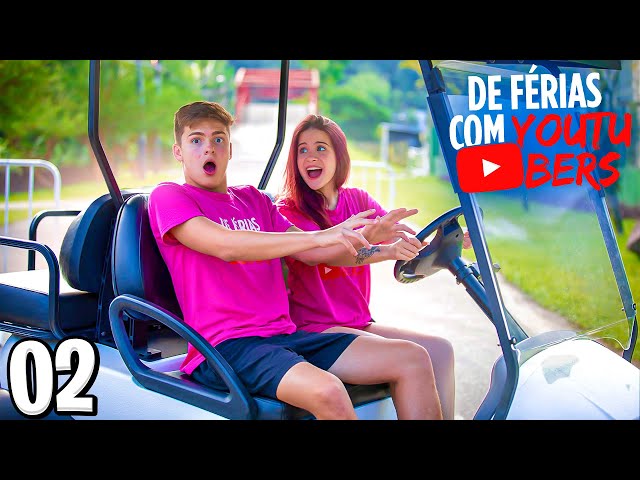 DE FÉRIAS COM YOUTUBERS - 2º EPISÓDIO - PROVA DO CARRINHO