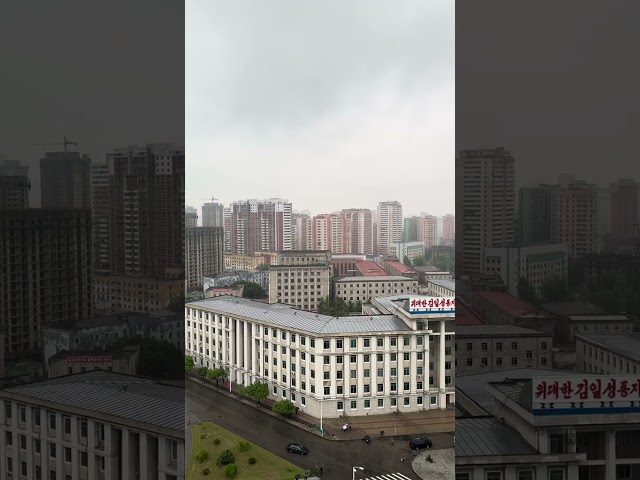 A Rare View of Kim Il Sung University from the Arch of Triumph | Pyongyang, North Korea