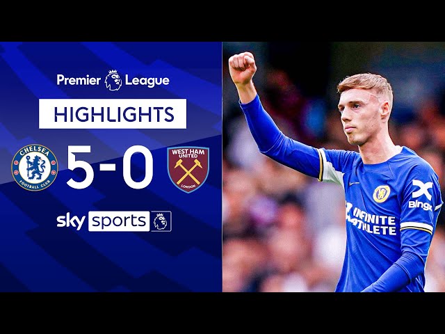 Chelsea put FIVE past West Ham | Chelsea 5-0 West Ham | Premier League Highlights