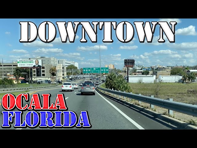 Ocala - Florida - 4K Downtown Drive