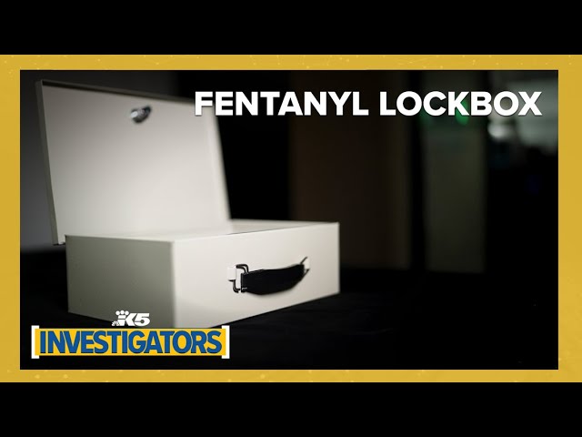 Fentanyl, drugs locked in boxes provided by Washington l The Cost of Keeping Families Together