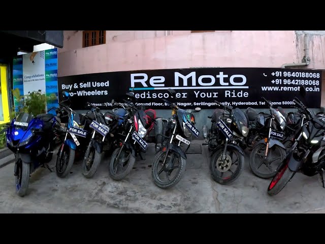 Second hand bikes in Hyderabad | Re moto | lingampalli 20వేలకే #ns #220f #mt @raviprakashlifestyle