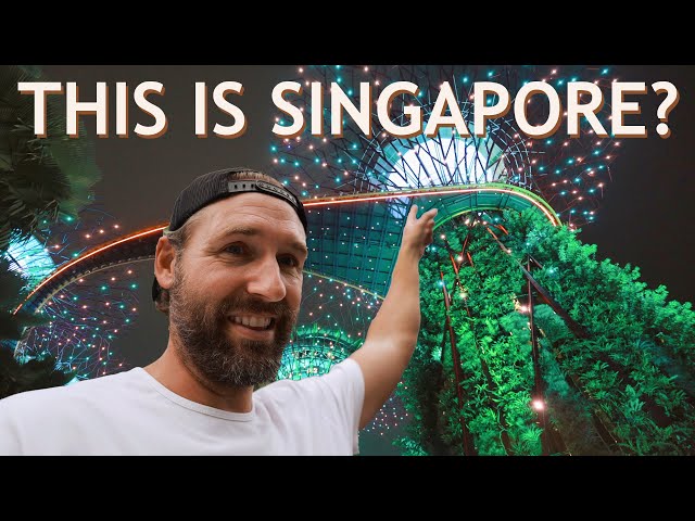 AMERICANS REACT TO MOST VISITED SINGAPORE SITES (Supertree Grove, Marina Bay Sands, Hawker Chan)