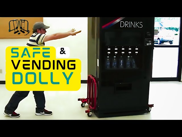 How to Move a Vending Machine or Safe in 30 Seconds | Safe & Appliance Dolly - 1600 lbs Capacity