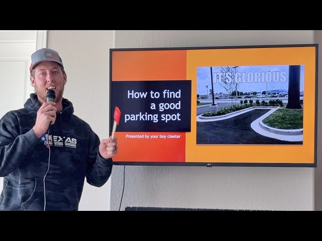 Explaining To My Wife Why I Take So Long To Park...