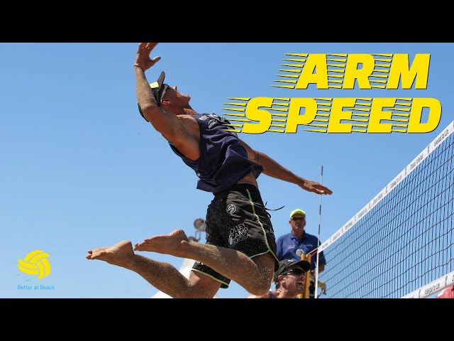 Beach Volleyball Hitting Drills - INSIDE LOOK at an AVP PRO Practice - Detailed Work on Mechanics