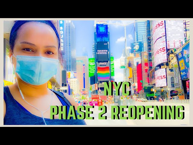 What NEW YORK CITY Looks Like After Phase 2 Reopening / Manhattan PHASE 2 Reopening