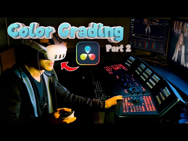 Master VR Color Grading: Film Look in VR180 and 360 Video Editing for Meta Quest 3