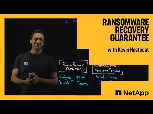 NetApp Ransomware Recovery Guarantee