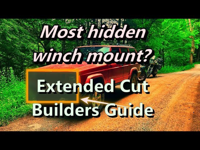 Undercover Winch Mount, Jeep XJ, builders guide, extended cut