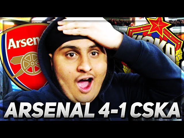 AARON RAMSEY WONDERGOAL!!! Arsenal 4-1 CSKA Moscow *EPIC MATCHDAY VLOG*