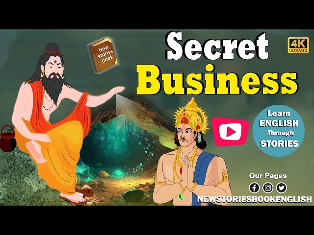 Secret Business English Moral Story - how to learn english through story  - Stories in English