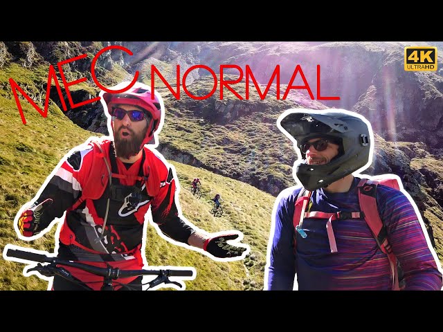 I took a normal guy to do MTB in high mountain!