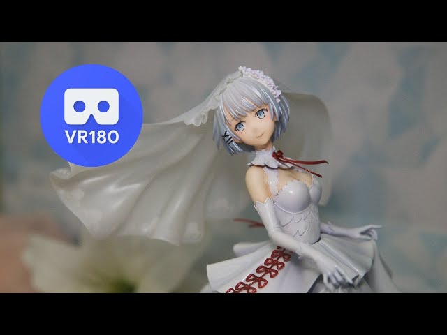 【3D VR180】PRISMA WING 探偵はもう、死んでいる。 シエスタフィギュアサンプル展示立体視