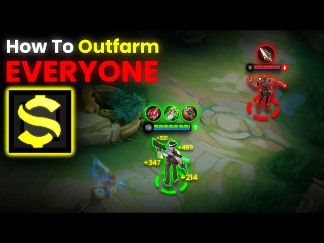 How To Outfarm EVERYONE On Gold Lane