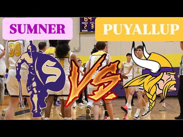 Puyallup vs Sumner | A High School Basketball Rivalry | Boys Basketball