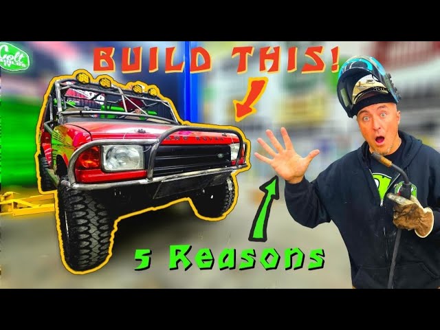 5 Reasons You NEED To Build A Bumper Like This! Tea Party Land Rover Part 8