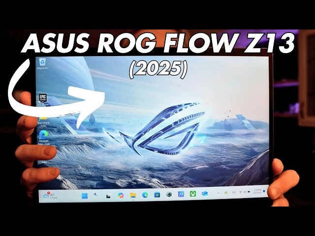 ASUS ROG Flow Z13 (2025) - Unboxing and 1st HANDS ON! Gaming Tablet