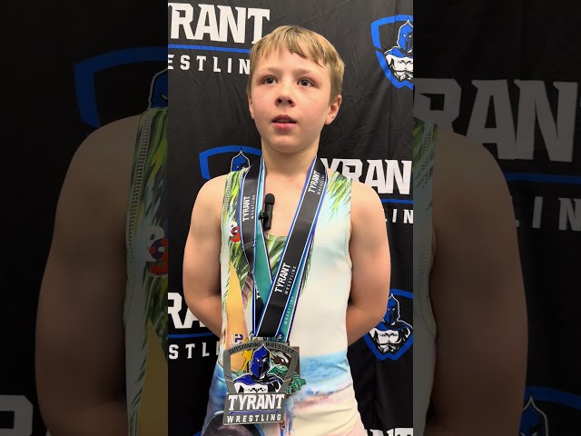 Toby Bernash - Outstanding Wrestler for Upstate Uprising. 2024 Poseidon  Duals