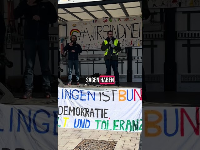 Europa ist unsere Zukunft - Rede von Mario Caraggiu in Tuttlingen