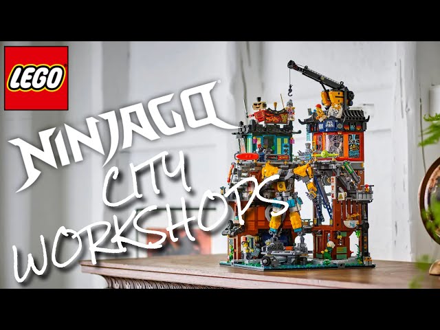 NEW NINJAGO CITY SET - Ninjago City Workshops