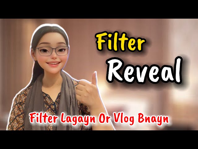 How to use Cartoon Filter for Youtube Videos😍 | Tiktok Cartoon Filter 🫠 |@ItsHamna774