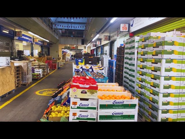 Covent garden fruit & veg market London 2023 quick tour