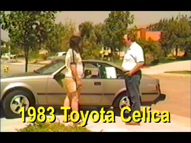 1983 Toyota Celica - Darrell brings home a new car and gives rides