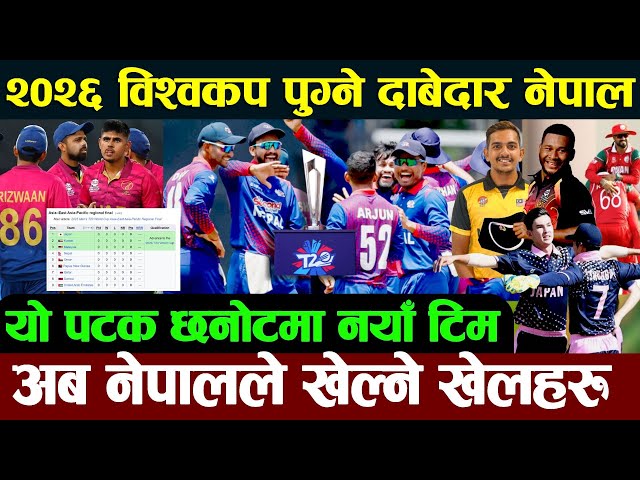 नेपाललाई झन सहज अब यसरी खेल्न सक्छ नेपालले तेस्रो पटक विश्व कप  || T20 Worldcup || Nepal Cricket