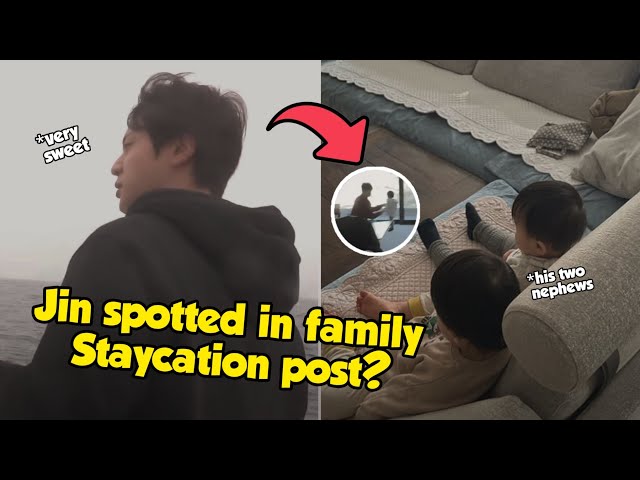 Revealed! Jin's brother finally tells the place where Jin and his family Staycation together?