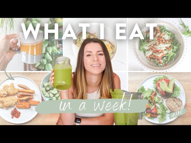 WHAT I EAT IN A WEEK | My Go To Healthy Meals + Easy Recipe Ideas!