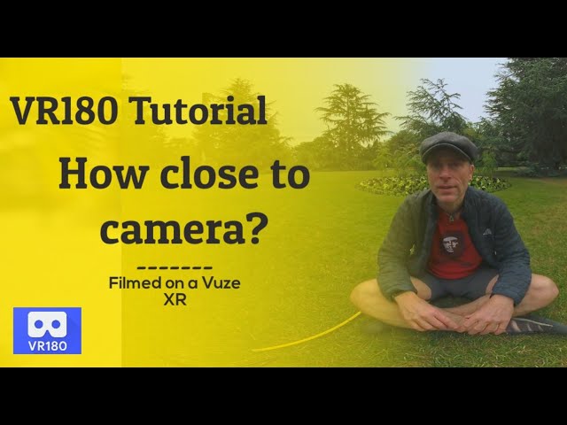 VR180 Tutorial Vuze XR