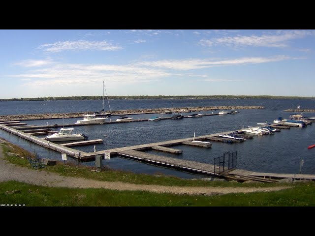 Live Stream — Madison Barracks Marina, Sackets Harbor NY