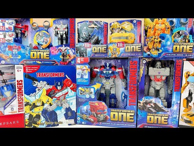 Transformers ONE Movie Toys Unboxing Review | Robot Battlers Optimus Prime VS Megatron