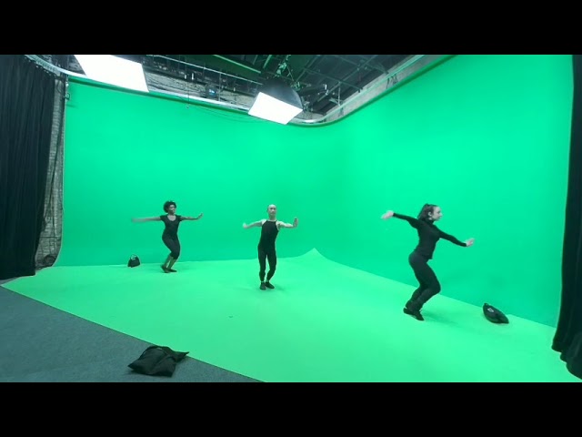 180 Video behind the scenes green screen set up VR -  321 Next Reality