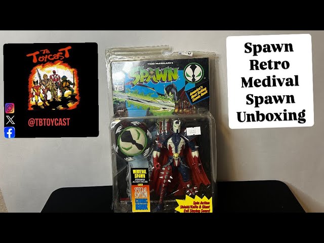 Spawn Retro Medieval Spawn Unboxing