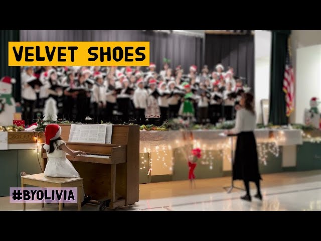 Velvet Shoes (Randall Thompson) - School Christmas Choir with Piano Accompaniment by Olivia Lu