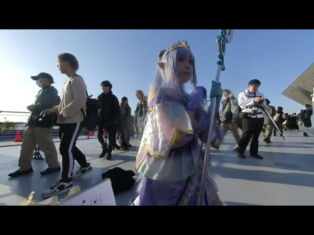 【VR180 3D】 コミックマーケット コミケ コスプレ 4日 Comic Market C97 Cosplay 4th Day 37