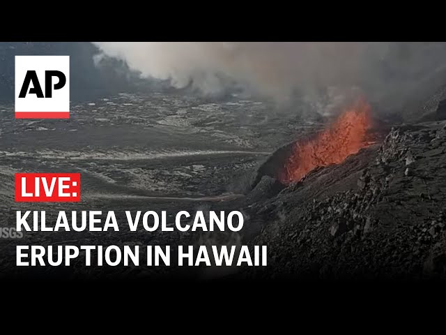 LIVE: Kilauea volcano eruption in Hawaii