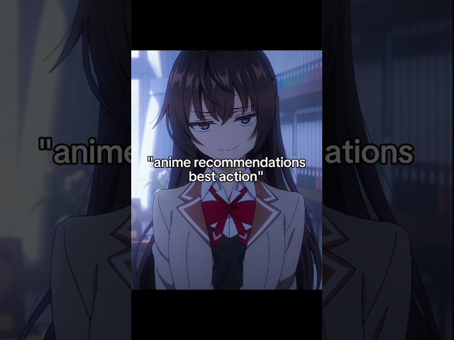 Anime Recommendations Best Action🔥#anime #action #recommendations #tiktok