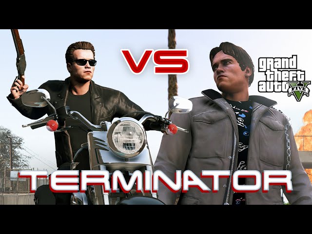 Terminator 1984 Vs Terminator 2 (GTA 5 film) 2020