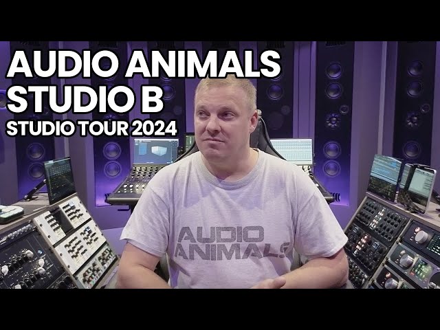 Audio Animals Studio B - 2024 Studio Tour